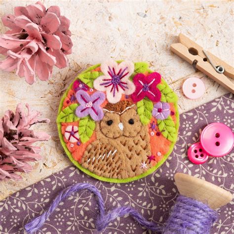 Felt Craft Kit Hawthorn Handmade Isadora Popper