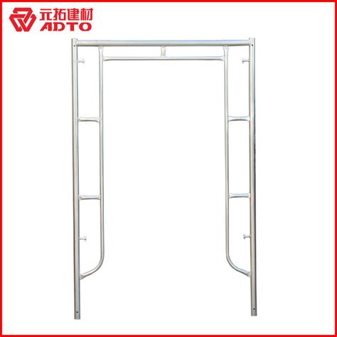 Metallic Andamio Ladder Type Frame Mason Scaffolding Steel H Scaffold