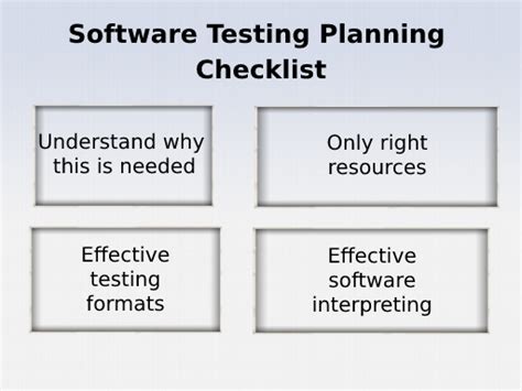 Comprehensive Checklist On How To Plan Software Testing Process