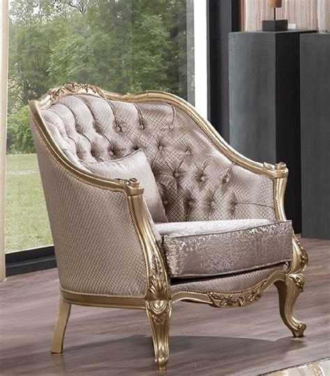 Casa Padrino Luxury Baroque Living Room Set Silver Gold Baroque