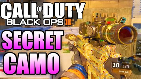 Call Of Duty Black Ops 3 How To Get New Secret Dark Matter Camo Bo3 Locus Sniper Gameplay