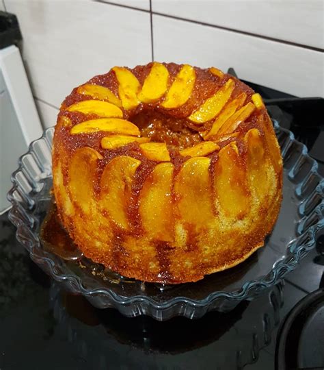 Bolo De Ma Caramelizada Receiteria