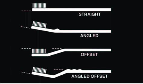 Four Types Of Toothbrush Handle Designs 12 Figure Reprinted With