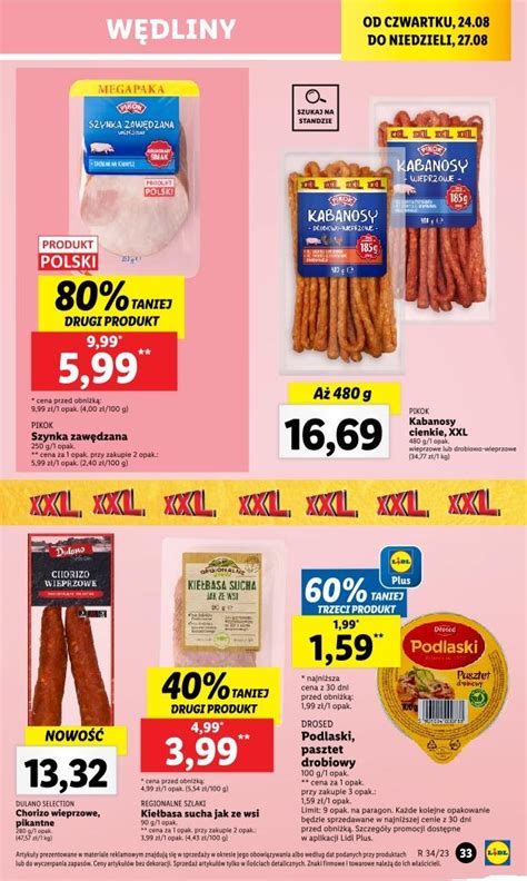 Gazetka Promocyjna I Reklamowa Lidl Lidl Od Czwartku Od 24082023