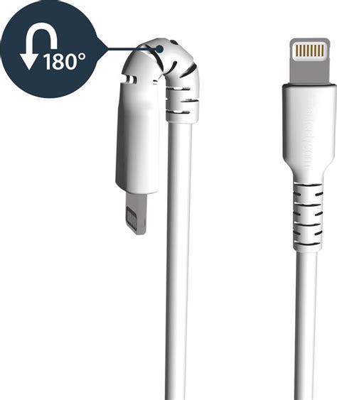 Startech Premium Usb A Naar Lightning Kabel M Wit Usb Type A