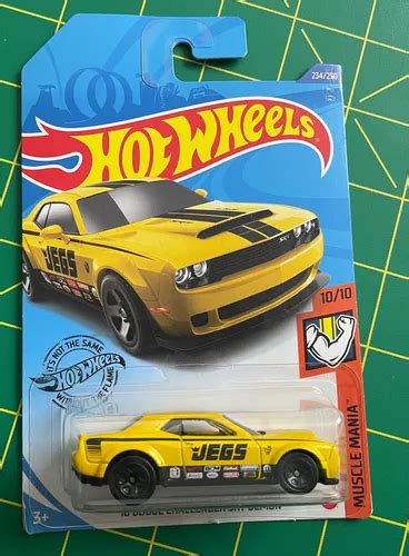Hot Wheels Dodge Challenger Srt Demon Amarillo MercadoLibre