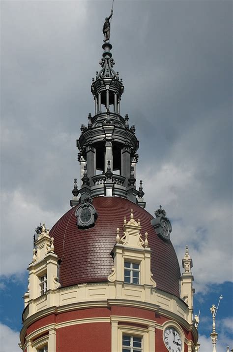 Niemcy zamek w Mużakowie na Łużycach Schloss Muskau Mužakowski Hród