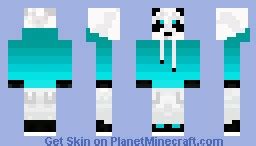 Panda Bear Hoodie Minecraft Skin