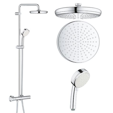 Душевая система с термостатом Grohe Tempesta Cosmopolitan System 210