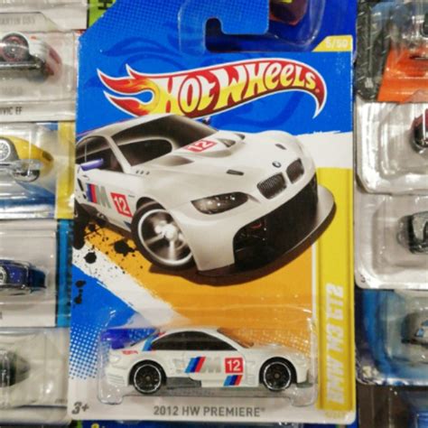 Hot Wheels Bmw M Gt White Hw Premiere Hobbies Toys Toys