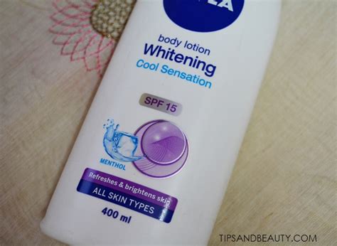 Nivea Whitening Cool Sensation Body Lotion Review Price And Details