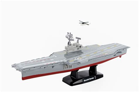 Aircraft Carrier Playset 9 Long Aircraft Carrier With Helicopter By