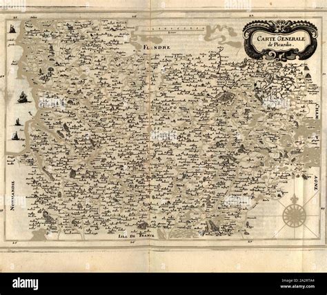 Map Of Picardy Hi Res Stock Photography And Images Alamy