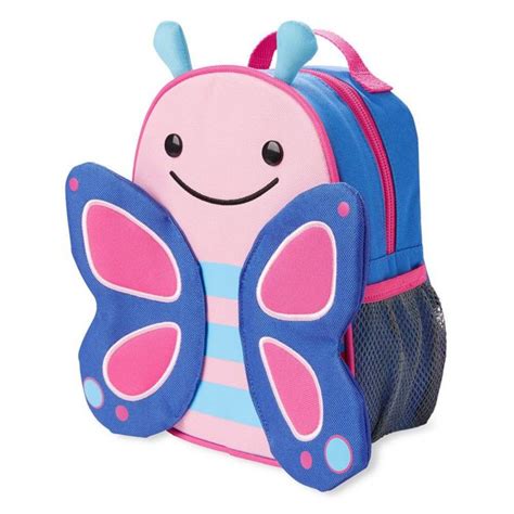 Mochila Infantil Zoo Mini Con Arnés Mariposa Skip Hop