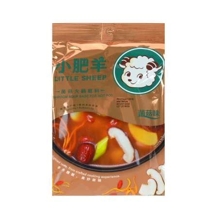 Little Sheep Hot Pot Soup Base Mushroom Flavor 140g Tak Shing Hong