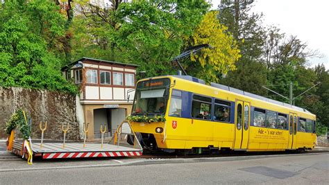 Zahnradbahn Stuttgart Zt Nr Passiert Bei Seinen