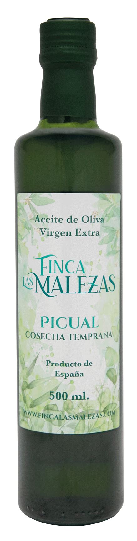 Aceite De Oliva Virgen Extra Cosecha Temprana Variedad Picual 500ml