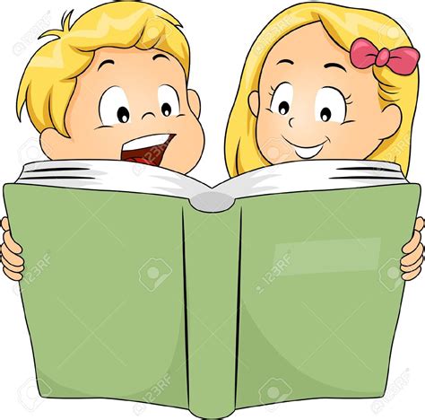 sharing books clipart - Clipground