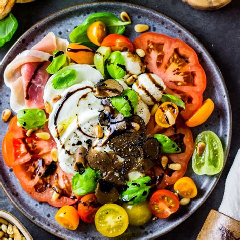 Tomate Mozzarella Caprese Salat Der Italienische Klassiker Mal Anders