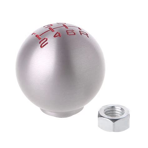 Aluminum 5/6 Speed Manual Shift Knob For Manual Transmission Gear M10x1.5 Thread For Honda/Civic ...