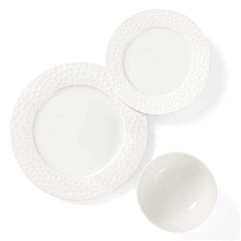 Mosaic White Porcelain Dinnerware Set Must