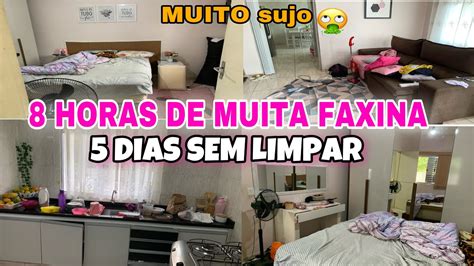 CASEI FAXINA PESADA COMPLETA 5 DIAS SEM LIMPAR 8 HORAS DE MUITA