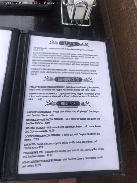 Online Menu Of Roosters Brewing Company And Restaurant Restaurant Ogden