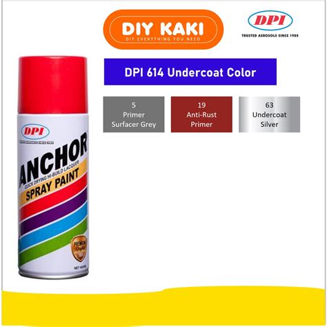 Undercoat DPI 614 Aerosol Spray Paint Anchor Spray Undercoat