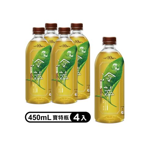 原萃 【冷萃】金萱烏龍茶寶特瓶450ml4入組無糖 Pchome 24h購物