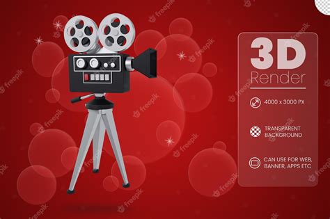 premium psd projector  illustration