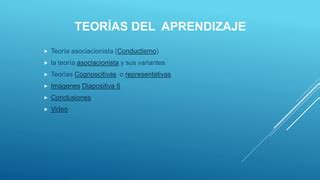 Teorias Del Aprendizaje PPT