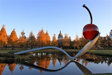 Spoon And Cherry Minnesota Life Minneapolis Sculpture Garden