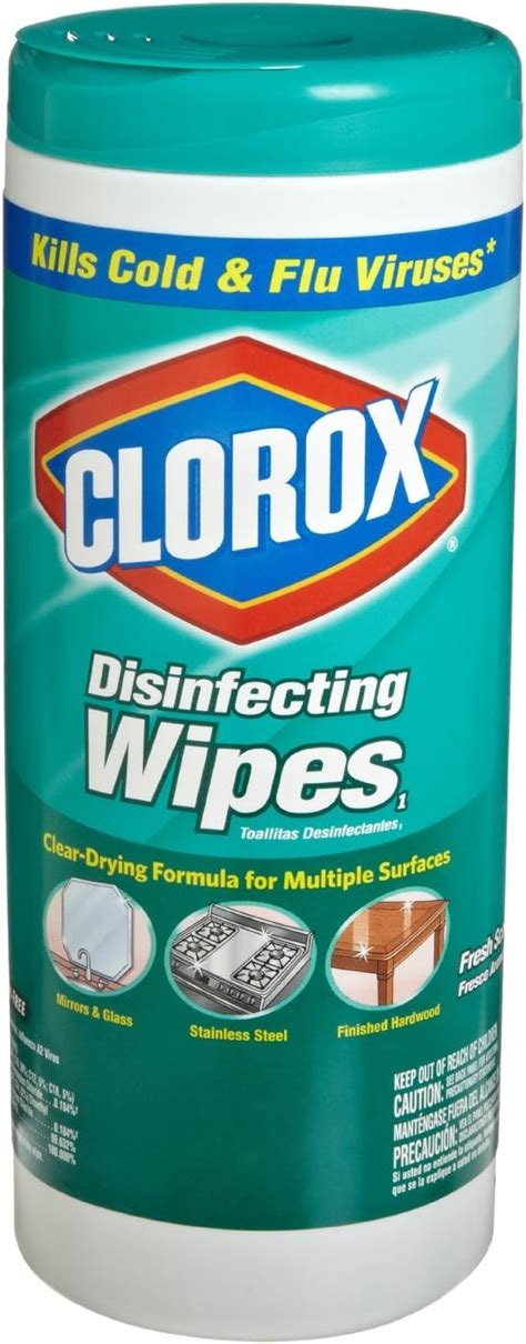 Clorox 01593 Disinfecting Bleach Free Wipes Fresh Scent 35 Count Pack Of 2