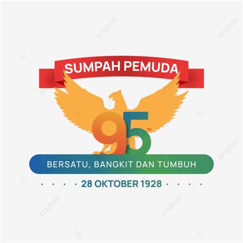 Indonesian Youth Oath Day 2023 Vector Youth Pledge Youth Oath Day