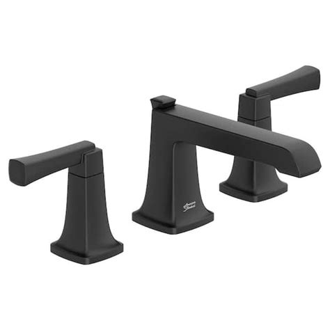 American Standard Townsend 8 In Widespread 2 Handle Bathroom Faucet In Matte Black 7353841243