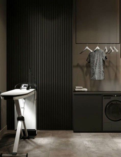 Minimal Laundry Room Design