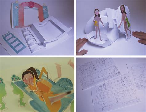 SEX ED Pop Up Book WIP Behance