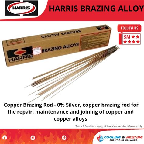 Pcs Harris Copper Brazing Alloy Rod Welding Rod Silver Copper Rod