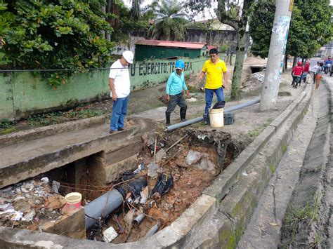 Ruptura De Tubería Provocó Una Gran Fuga De Agua Potable Diario De Noticias Y Actualidad De