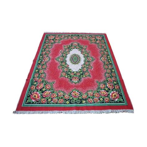 Jual Karpet Cililin Karpet Permadani Besar 200 X 260 Cm Merah Di