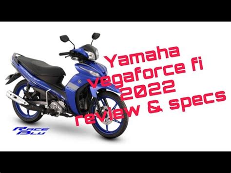 Yamaha Vega Force FI 2022 Specs Review Mairo Motour Vlog YouTube