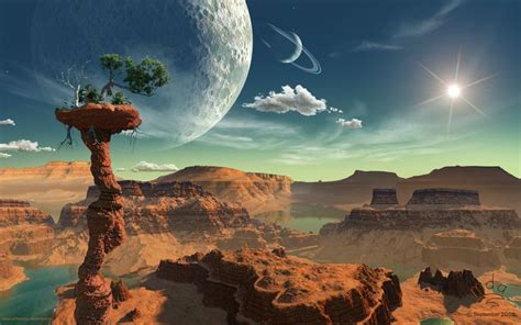 Extrasolar Planets Art Planets Art Fantasy Landscape Sci Fi Landscape