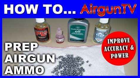 How To Make Airgun Pellets More Accurate Youtube