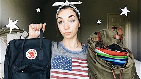 Whats In My Backpack 2018 End Of The Year Edition Chloe Cray Youtube