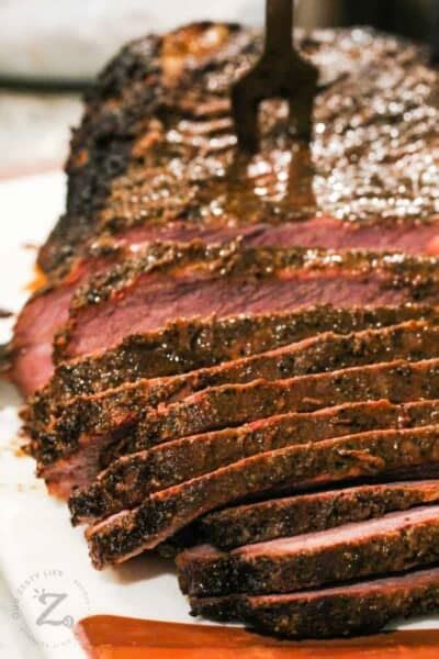 Smoked Beef Brisket Recipe (Best Ever!) - Our Zesty Life