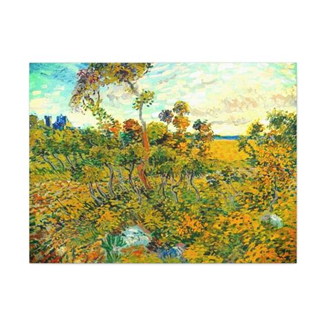 Sunset At Montmajour Vincent Van Gogh Reproduction Etsy