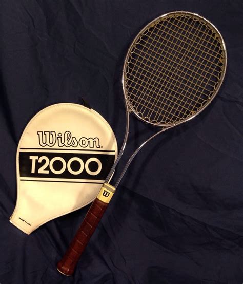 FRENCH OPEN IS TODAY !!! Memories ! Vintage Wilson T2000 Jimmy Connors Tennis Racquet Racket ...