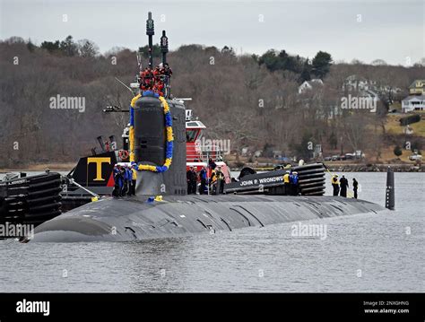 The U S Navy Attack Submarine Uss Virginia Ssn 774 Returns Home From Deployment Thursday Feb