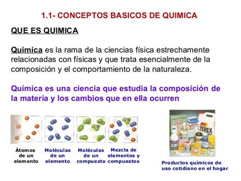 Que Es La Quimica