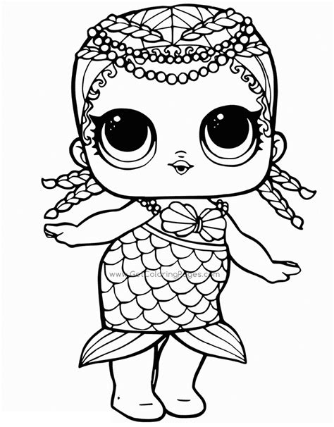 Coloriage Poupee Lol Greatestcoloringbook